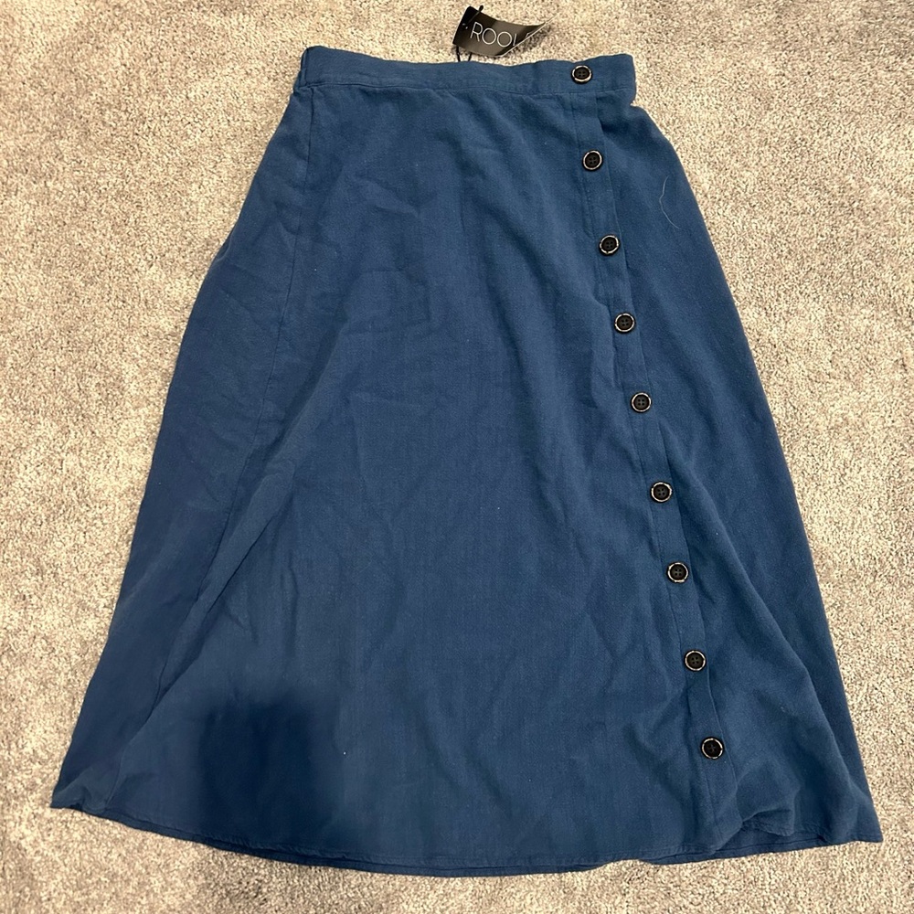 Roolee blue skirt
